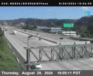 NB 805 at NB 805/5 Merge