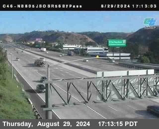 NB 805 at NB 805/5 Merge