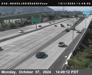 NB 805 at NB 805/5 Merge