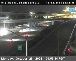 NB 805 at NB 805/5 Merge