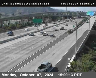 NB 805 at NB 805/5 Merge