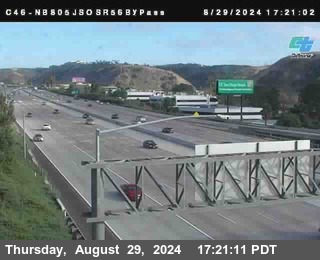 NB 805 at NB 805/5 Merge