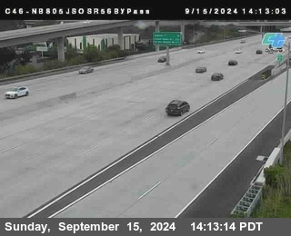 NB 805 at NB 805/5 Merge