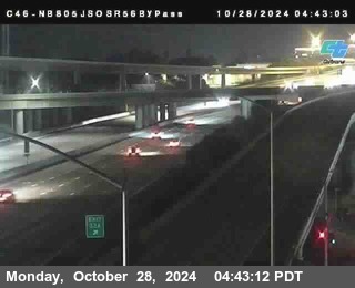 NB 805 at NB 805/5 Merge