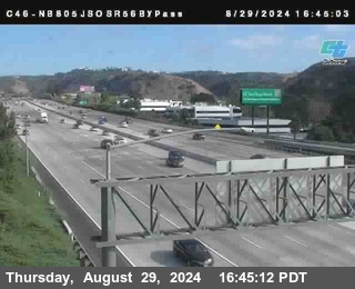 NB 805 at NB 805/5 Merge