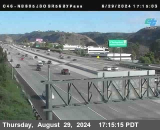 NB 805 at NB 805/5 Merge