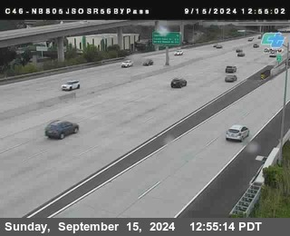 NB 805 at NB 805/5 Merge