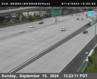 NB 805 at NB 805/5 Merge