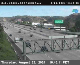 NB 805 at NB 805/5 Merge