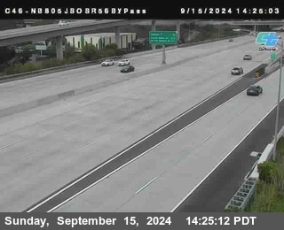 NB 805 at NB 805/5 Merge