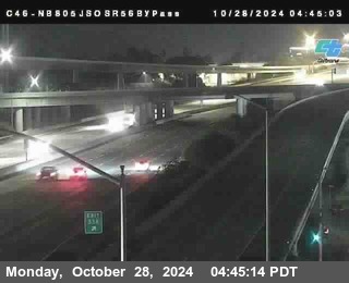 NB 805 at NB 805/5 Merge