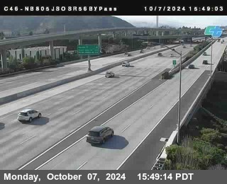 NB 805 at NB 805/5 Merge