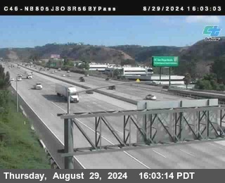 NB 805 at NB 805/5 Merge