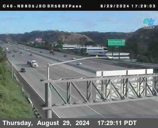 NB 805 at NB 805/5 Merge