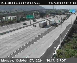 NB 805 at NB 805/5 Merge