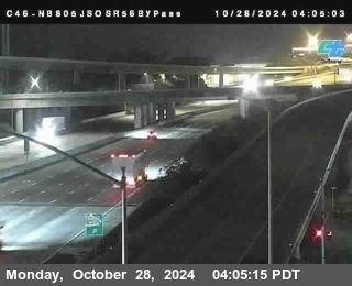 NB 805 at NB 805/5 Merge