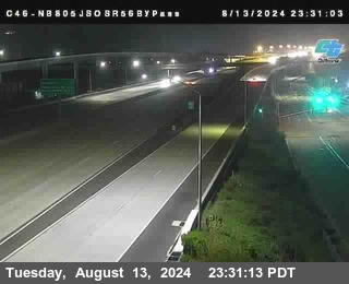 NB 805 at NB 805/5 Merge