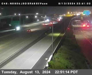 NB 805 at NB 805/5 Merge