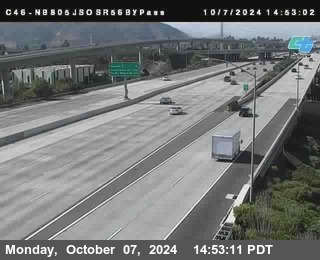 NB 805 at NB 805/5 Merge