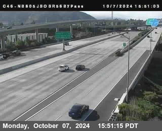 NB 805 at NB 805/5 Merge