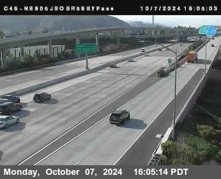 NB 805 at NB 805/5 Merge