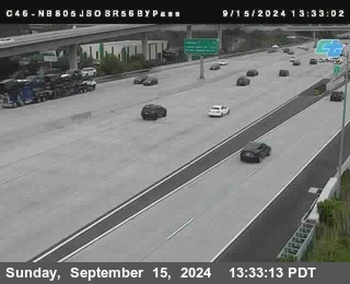 NB 805 at NB 805/5 Merge