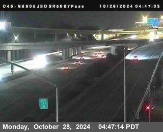 NB 805 at NB 805/5 Merge