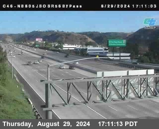 NB 805 at NB 805/5 Merge