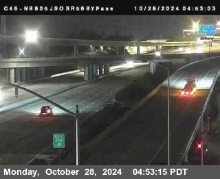 NB 805 at NB 805/5 Merge