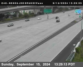 NB 805 at NB 805/5 Merge