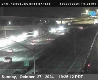 NB 805 at NB 805/5 Merge