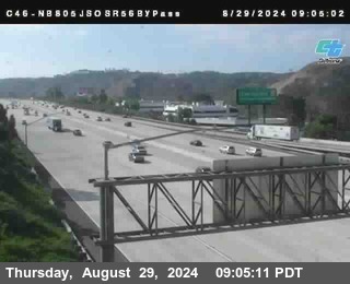 NB 805 at NB 805/5 Merge