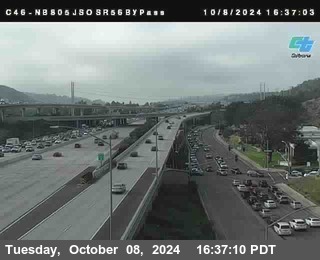 NB 805 at NB 805/5 Merge