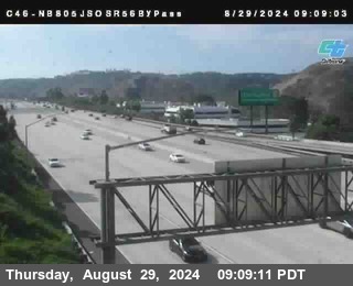 NB 805 at NB 805/5 Merge