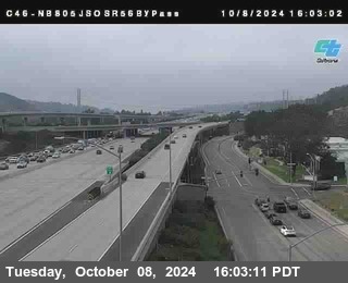 NB 805 at NB 805/5 Merge