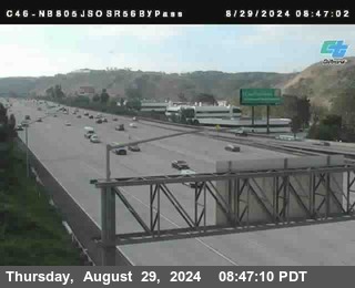 NB 805 at NB 805/5 Merge