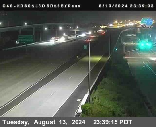 NB 805 at NB 805/5 Merge