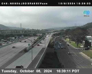 NB 805 at NB 805/5 Merge