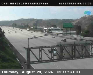 NB 805 at NB 805/5 Merge