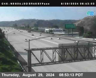 NB 805 at NB 805/5 Merge