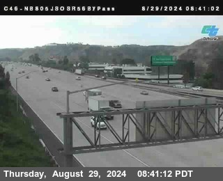 NB 805 at NB 805/5 Merge