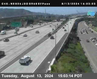 NB 805 at NB 805/5 Merge