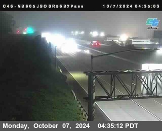 NB 805 at NB 805/5 Merge