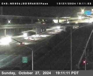 NB 805 at NB 805/5 Merge