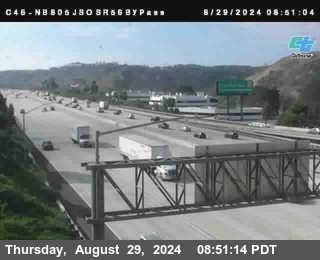 NB 805 at NB 805/5 Merge