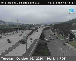 NB 805 at NB 805/5 Merge