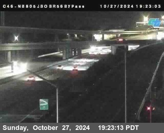 NB 805 at NB 805/5 Merge