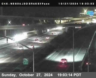 NB 805 at NB 805/5 Merge