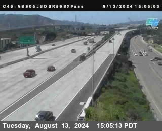 NB 805 at NB 805/5 Merge