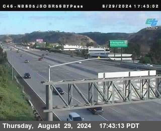 NB 805 at NB 805/5 Merge